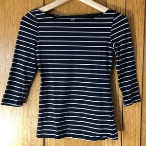 H&M Striped T-Shirt, XS
